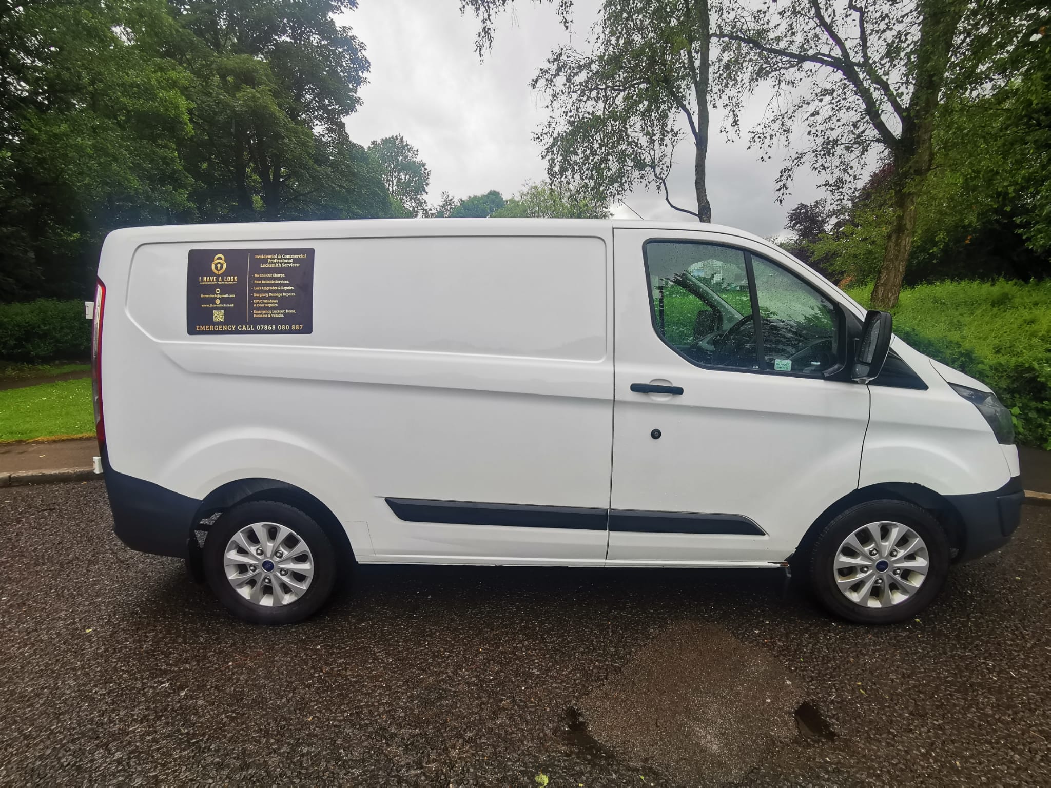 I have a Lock Van I have a lock Van