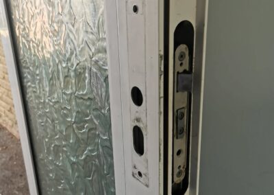 Broken cylinder replaced