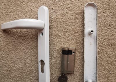 Door lock and handle replacement